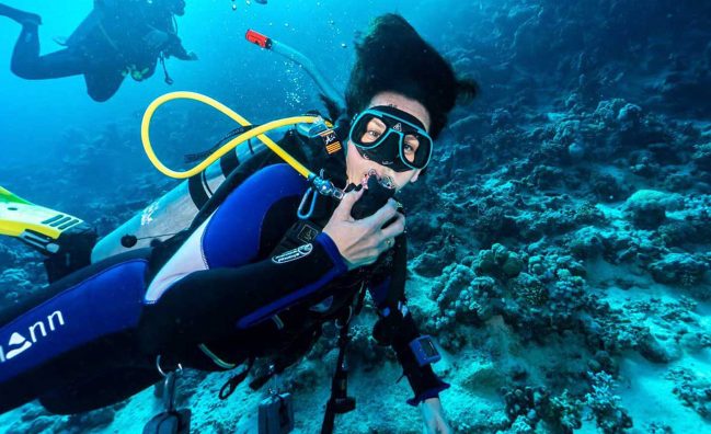 Diving